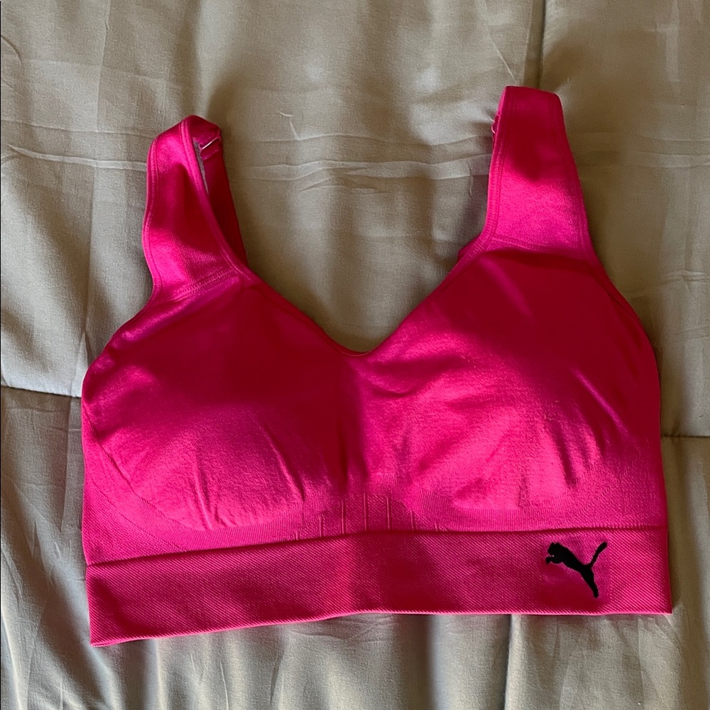 Pink Puma Sports Bra